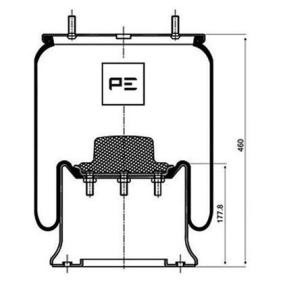 Comprar Fuelle, suspensión neumática de PETERS ENNEPETAL 084.197-71A a bajo precio de 109,60 €