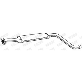 Achetez des Silencieux intermédiaire WALKER 22316 à prix pour 55,75 €