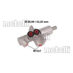 Hauptbremszylinder 05-0877 von METELLI günstig für 92,63 € online kaufen