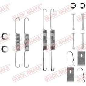 Zubehörsatz, Bremsbacken 105-0578 von KAWE günstig für 10,46 € online kaufen
