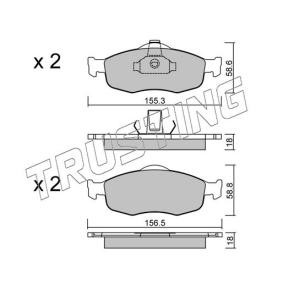 Kraftstoffdruckregler des Herstellers TRUSTING - Originalware Artikelnummer: 148.0