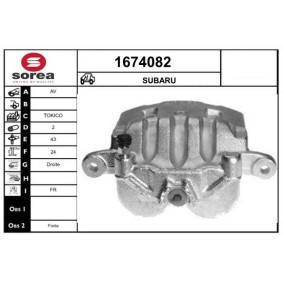 Bremssattel 1674082 von SNRA günstig für 149,07 € online kaufen