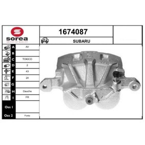 Bremssattel 1674087 von SNRA günstig für 139,23 € online kaufen