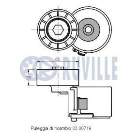 Kraftstoffpumpe für ABARTH von RUVILLE