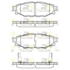 Bremsbeläge 21136.12 von ROADHOUSE günstig für 49,28 € online kaufen