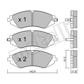 Bremsbeläge 22-0294-0 von METELLI günstig für 31,19 € online kaufen