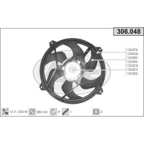 Kühlerlüfter 306.048 von AHE günstig für 154,65 € online kaufen