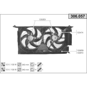 Kühlerlüfter 306.057 von AHE günstig für 225,02 € online kaufen