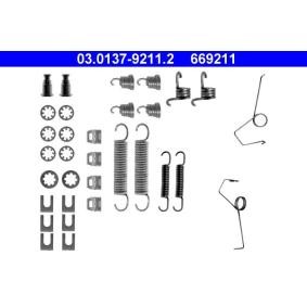 Comprar Juego de accesorios, zapatas de freno de ATE 03.0137-9211.2 a bajo precio de 19,68 €