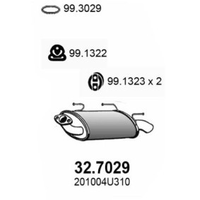 Endschalldämpfer 32.7029 von ASSO günstig für 181,40 € online kaufen