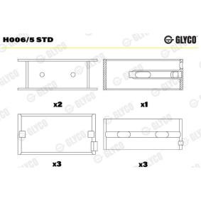Kurbelwellenlager H006/5 STD von GLYCO günstig für 290,27 € online kaufen