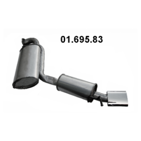 Endschalldämpfer 01.695.83 von EBERSPÄCHER günstig für 562,73 € online kaufen