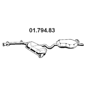 Endschalldämpfer 01.794.83 von EBERSPÄCHER günstig für 258,52 € online kaufen