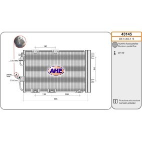 Osta Lauhdutin, ilmastointilaite AHE:llä 43145 edullisesti hintaan 134,65 €