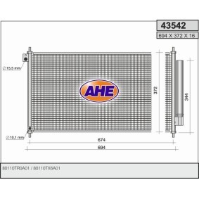 Klimakondensator für HONDA von AHE