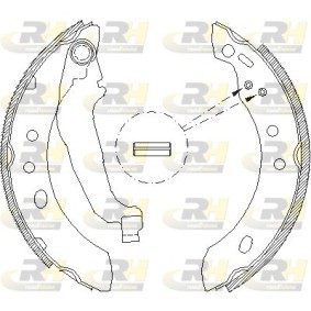 Bremsbackensatz 4394.00 von ROADHOUSE günstig für 23,52 € online kaufen