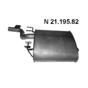 Endschalldämpfer 21.195.82 von EBERSPÄCHER günstig für 347,76 € online kaufen