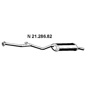 Endschalldämpfer 21.286.82 von EBERSPÄCHER günstig für 203,92 € online kaufen