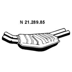 Endschalldämpfer 21.289.85 von EBERSPÄCHER günstig für 263,18 € online kaufen