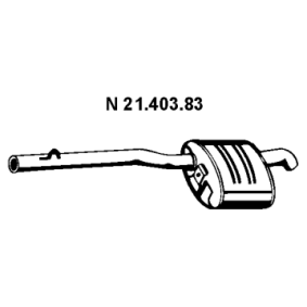 Endschalldämpfer 21.403.83 von EBERSPÄCHER günstig für 371,58 € online kaufen