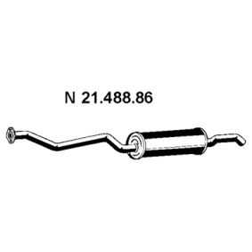 Endschalldämpfer 21.488.86 von EBERSPÄCHER günstig für 301,73 € online kaufen