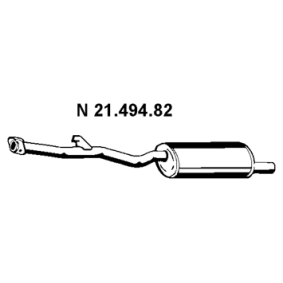 Endschalldämpfer 21.494.82 von EBERSPÄCHER günstig für 194,30 € online kaufen