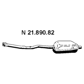 Endschalldämpfer 21.890.82 von EBERSPÄCHER günstig für 238,30 € online kaufen
