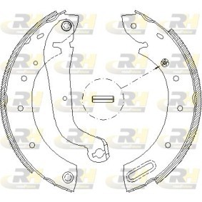 Bremsbackensatz 4513.00 von ROADHOUSE günstig für 34,43 € online kaufen