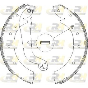Bremsbackensatz 4514.01 von ROADHOUSE günstig für 40,68 € online kaufen