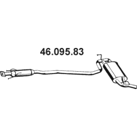 Endschalldämpfer 46.095.83 von EBERSPÄCHER günstig für 191,50 € online kaufen