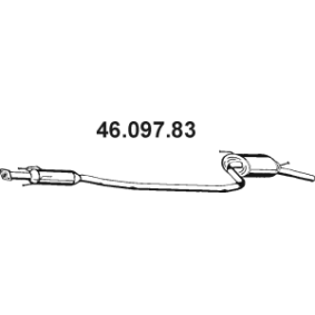 Endschalldämpfer 46.097.83 von EBERSPÄCHER günstig für 173,23 € online kaufen