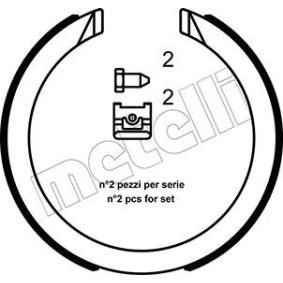 Acquista Ganasce freno a mano da METELLI 53-0491K a buon mercato per soli 52,97 €