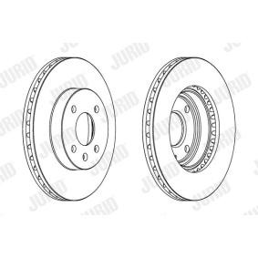 Bremsscheibe 563081JC von JURID günstig für 50,10 € online kaufen