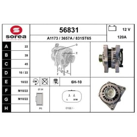 Köp Generator av EAI 56831 till det låga priset 2842,60 kr
