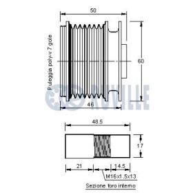 Generatorfreilauf 57123 von RUVILLE günstig für 42,69 € online kaufen