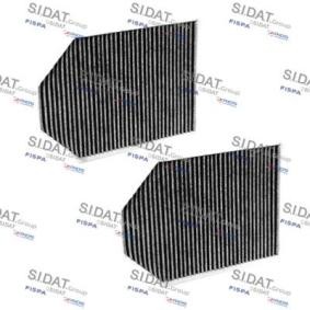 Innenraumfilter für AUDI von SIDAT