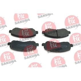 Osta Jarrupalat, levyjarru SAKURA:llä 600-50-4340 edullisesti hintaan 17,93 €