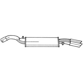 Compre Panela de escape traseira da SIGAM 60600 a um preço baixo por 119,53 €