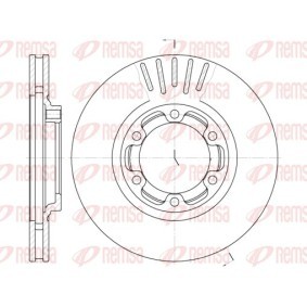Bremsscheibe 61083 10 von KAWE günstig für 52,63 € online kaufen