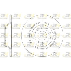 Achetez des Disque de frein ROADHOUSE 61587.00 à prix pour 48,50 €