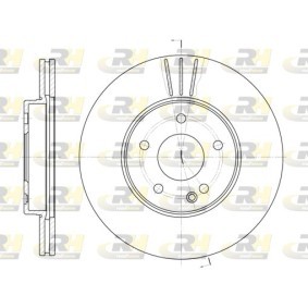 Bremsscheibe 6313.10 von ROADHOUSE günstig für 53,07 € online kaufen
