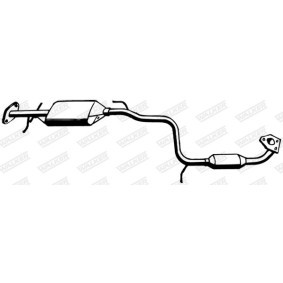 Acquista Marmitta centrale da WALKER 16941 a buon mercato per soli 67,53 €