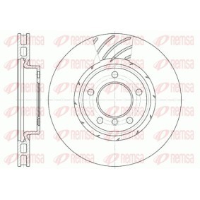 Achetez des Disque de frein KAWE 6508 11 à prix pour 61,96 €