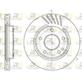 Bremsscheibe 6527.10 von ROADHOUSE günstig für 28,93 € online kaufen