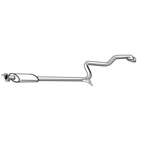Compre Silenciador intermedio de VEGAZ online para ALMERA I Hatchback (N15) a precios moderados