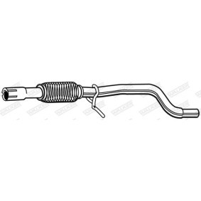 Abgasrohr 22556 von WALKER günstig für 9,03 € online kaufen