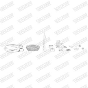 Compre Kit de montagem, sistema de escape de WALKER online para Xsara Van / Hatchback (N3_) a preços moderados