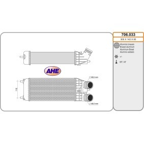 Ladeluftkühler 706.033 von AHE günstig für 146,09 € online kaufen