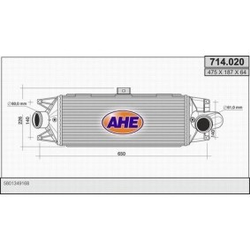 Ladeluftkühler für IVECO von AHE