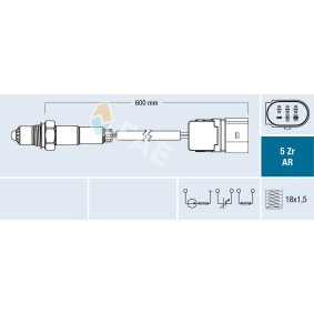 Lambdasonde für RENAULT TRUCKS von FAE